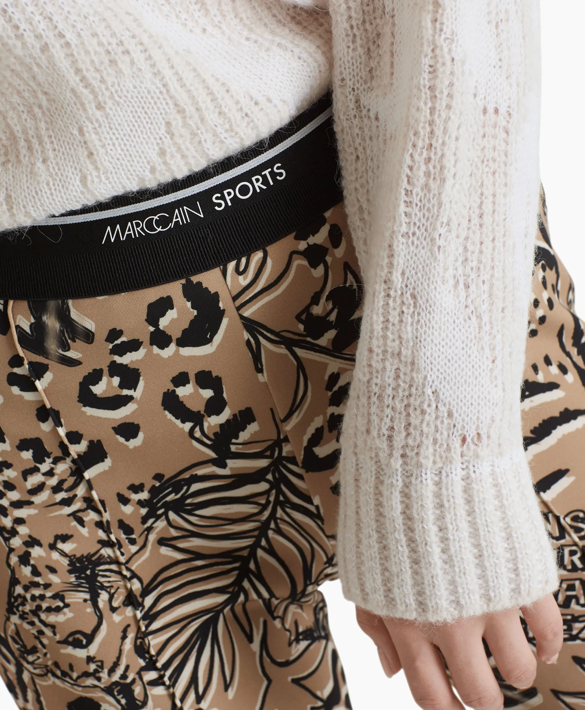 Dames Marccain Sport Broeken*Broek Ws 81.27 J01 Zand