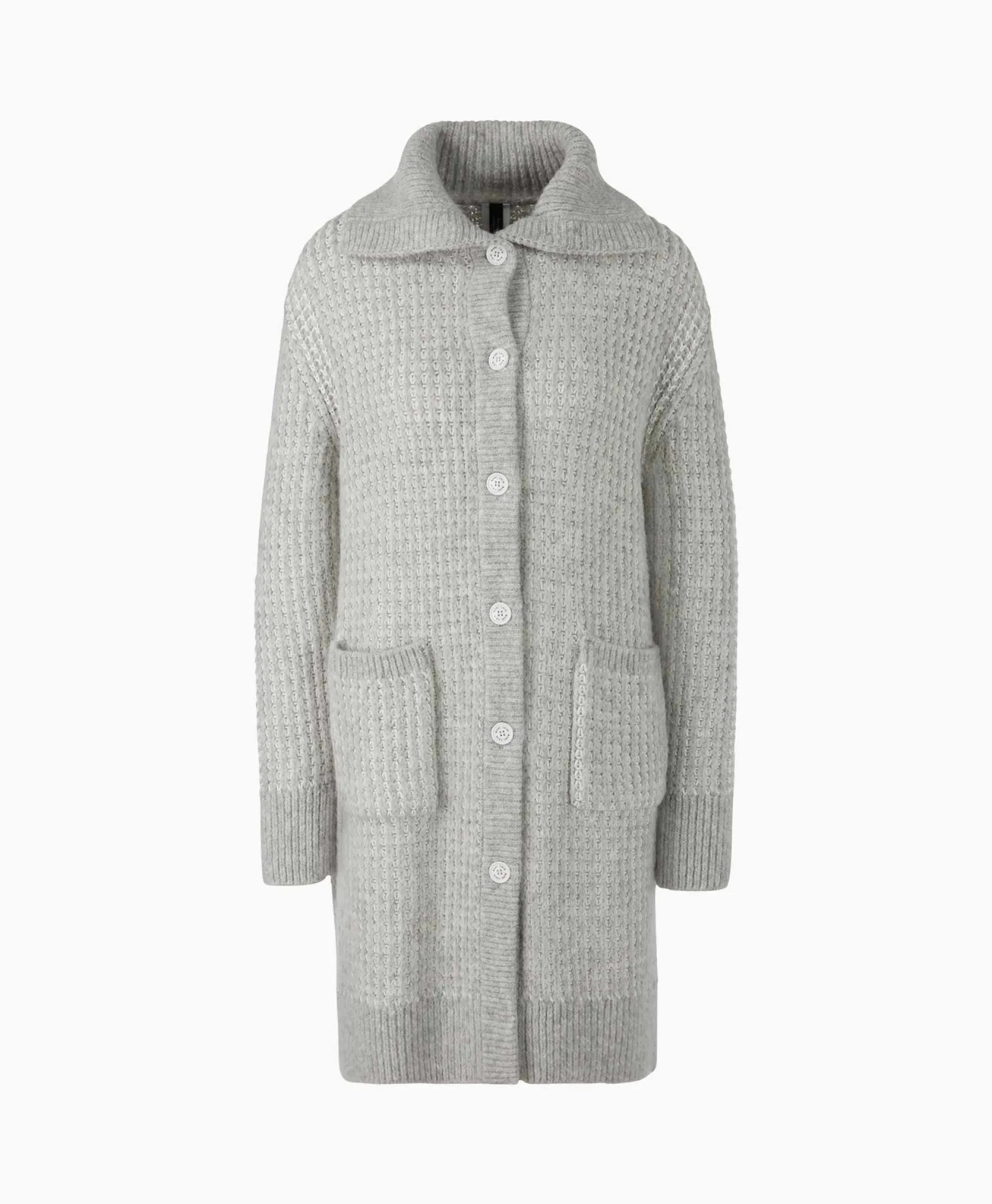 Dames Marccain Sport Vesten*Coat Vs 11.01 M01 Licht Grijs