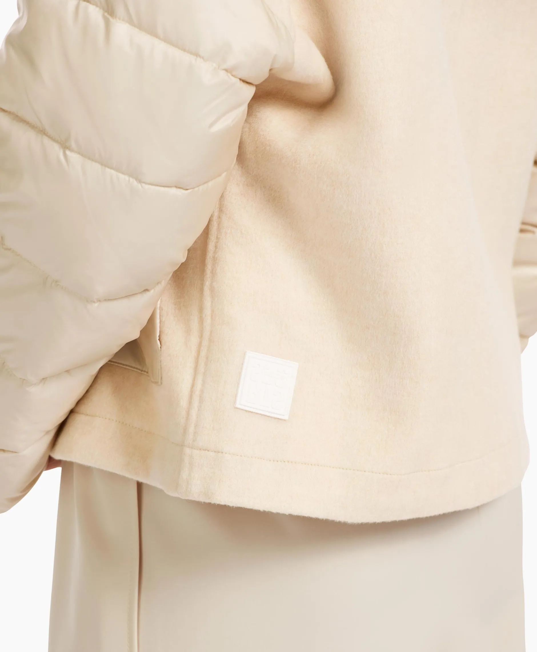 Dames Marccain Sport Jassen*Jack Vs 12.03 W31 Licht Grijs