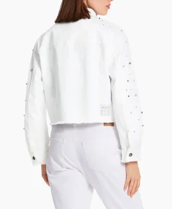 Dames Marccain Sport Jassen*Jack Ws 31.01 D07 Off White