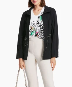 Dames Marccain Sport Jassen*Jack Ws 31.24 J05 Zwart