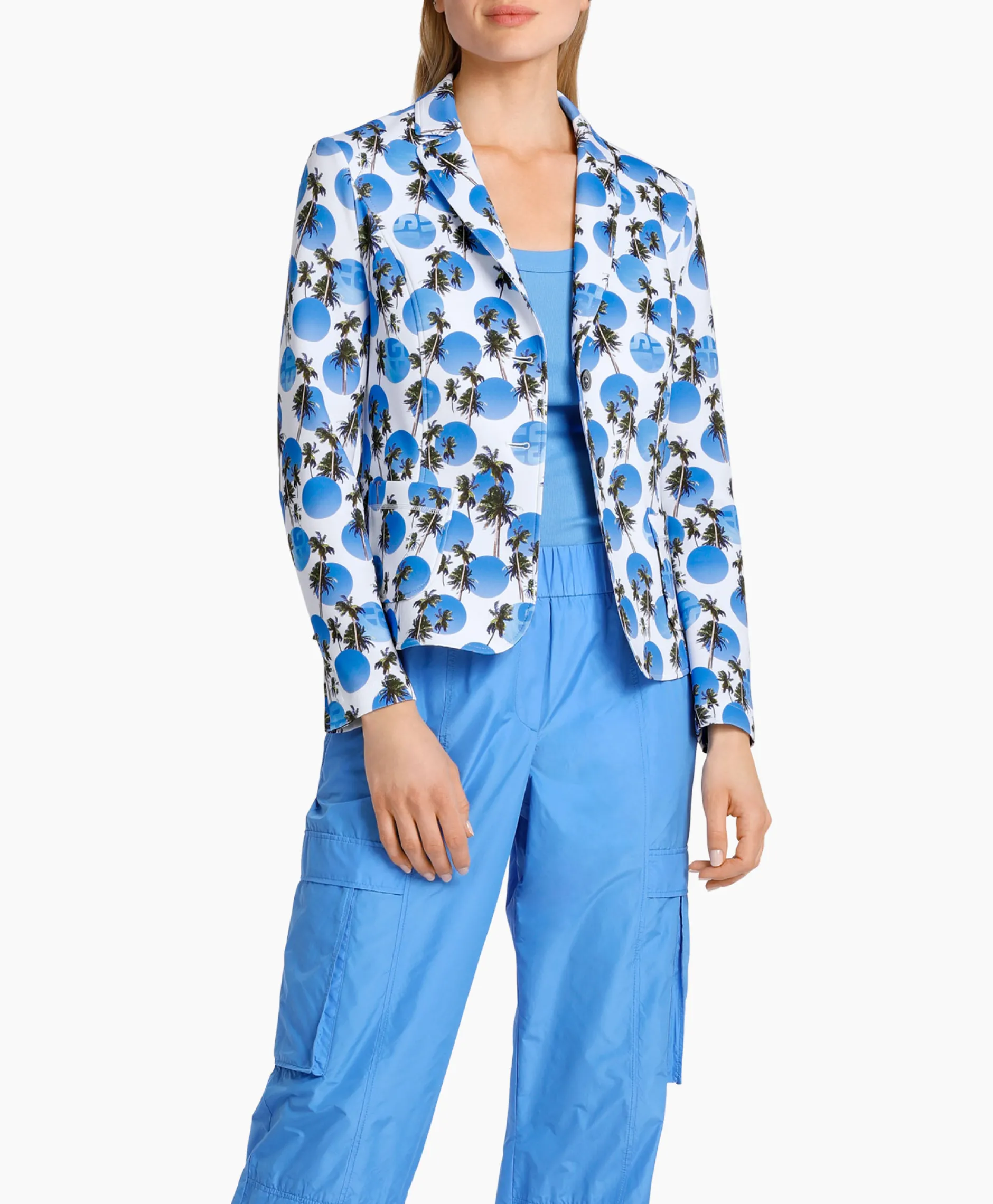 Dames Marccain Sport Blazers*Jasje Ws 34.08 J77 Donker Blauw