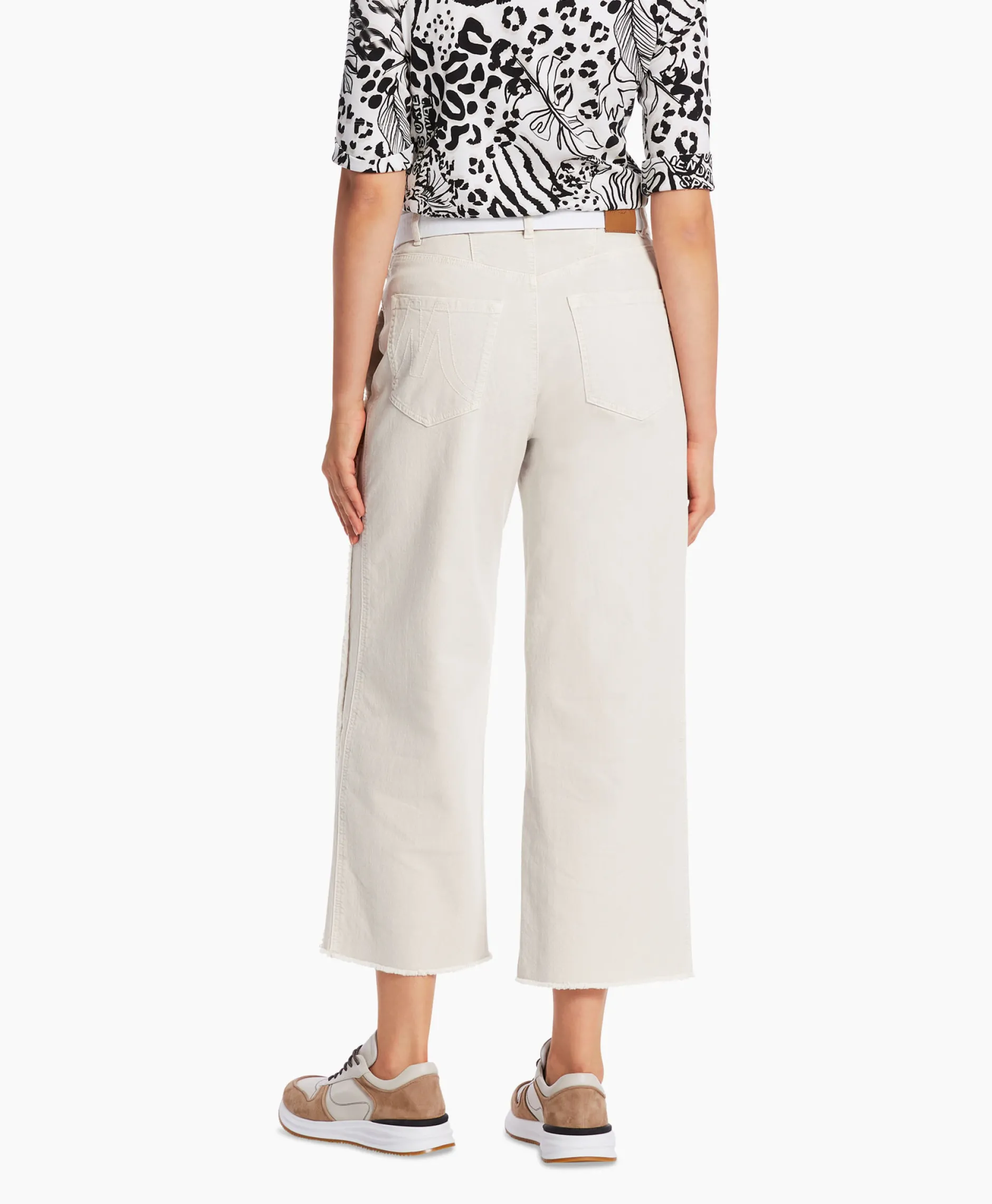 Dames Marccain Sport Broeken*Jeans Ws 82.10 D02 Grijs