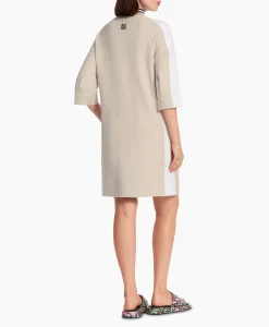 Dames Marccain Sport Bruiloftskleding*Jurk Ws 21.10 J09 Grijs