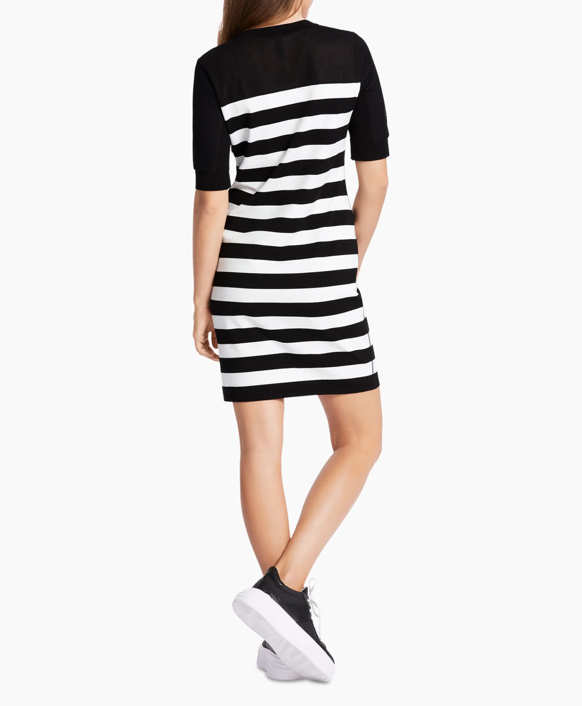 Dames Marccain Sport Bruiloftskleding*Jurk Ws 21.11 M13 Print + 2 Kleurig