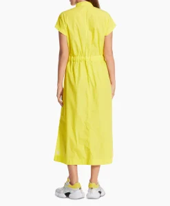 Dames Marccain Sport Bruiloftskleding*Jurk Ws 21.18 W80 Geel