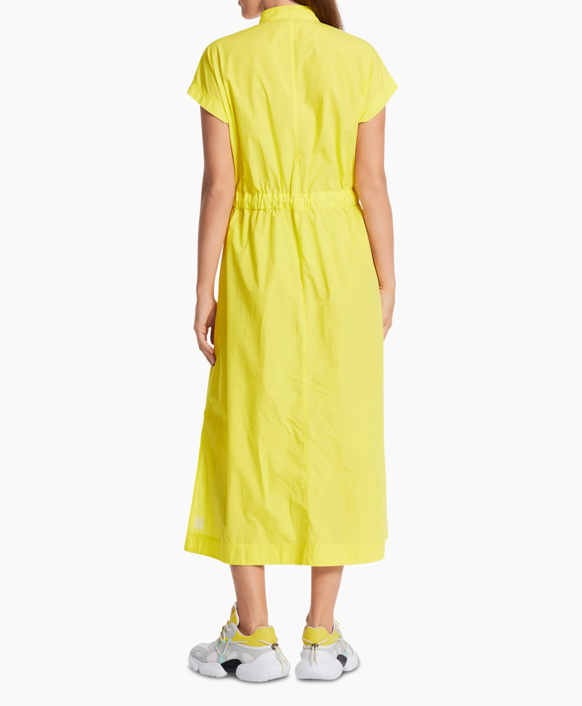 Dames Marccain Sport Bruiloftskleding*Jurk Ws 21.18 W80 Geel