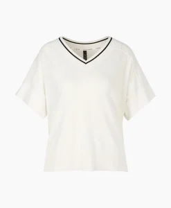 Dames Marccain Sport T-Shirts & Tops*Pullover Ws 41.24 M71 Off White