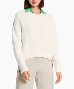 Dames Marccain Sport Truien*Pullover Ws 41.01 M04 Off White
