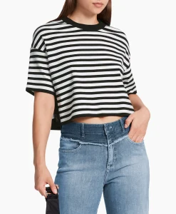 Dames Marccain Sport T-Shirts & Tops*Pullover Ws 41.17 M13 Print + 2 Kleurig