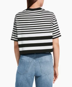 Dames Marccain Sport T-Shirts & Tops*Pullover Ws 41.17 M13 Print + 2 Kleurig