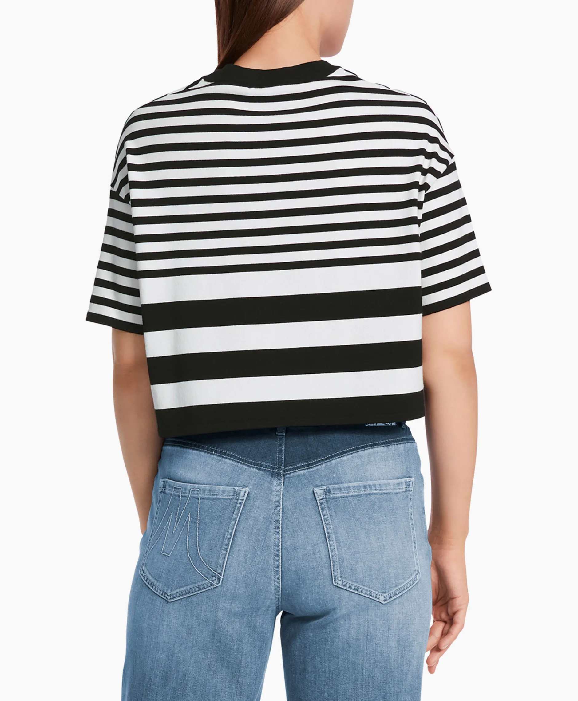 Dames Marccain Sport T-Shirts & Tops*Pullover Ws 41.17 M13 Print + 2 Kleurig