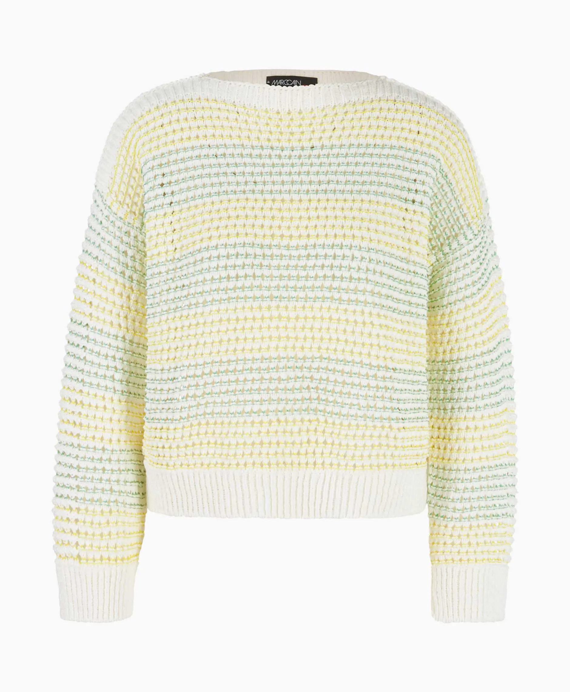 Dames Marccain Sport Truien*Pullover Ws 41.14 M18 Off White