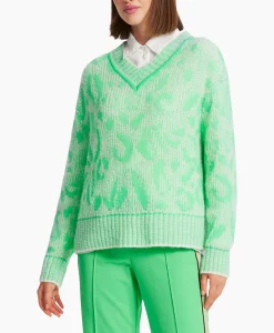 Dames Marccain Sport Truien*Pullover Ws 41.03 M01 Groen