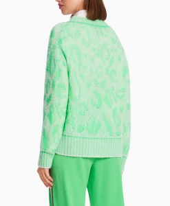 Dames Marccain Sport Truien*Pullover Ws 41.03 M01 Groen