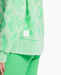 Dames Marccain Sport Truien*Pullover Ws 41.03 M01 Groen