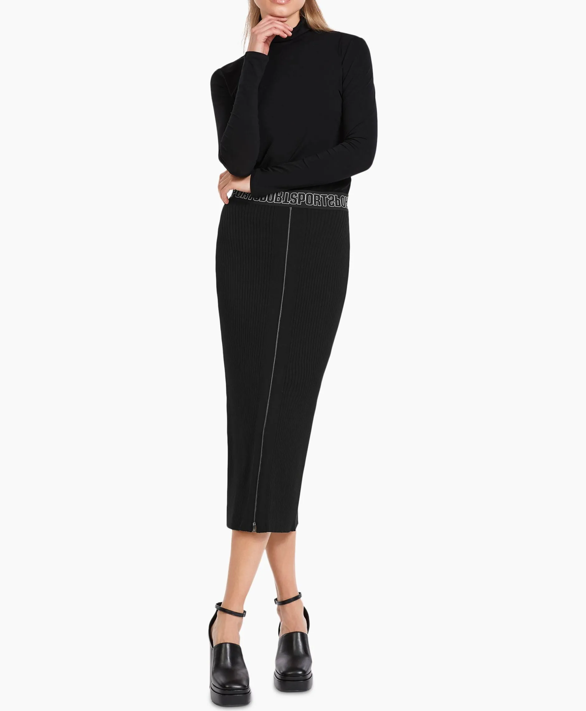 Dames Marccain Sport Rokken*Rok Vs 71.14 M09 Zwart