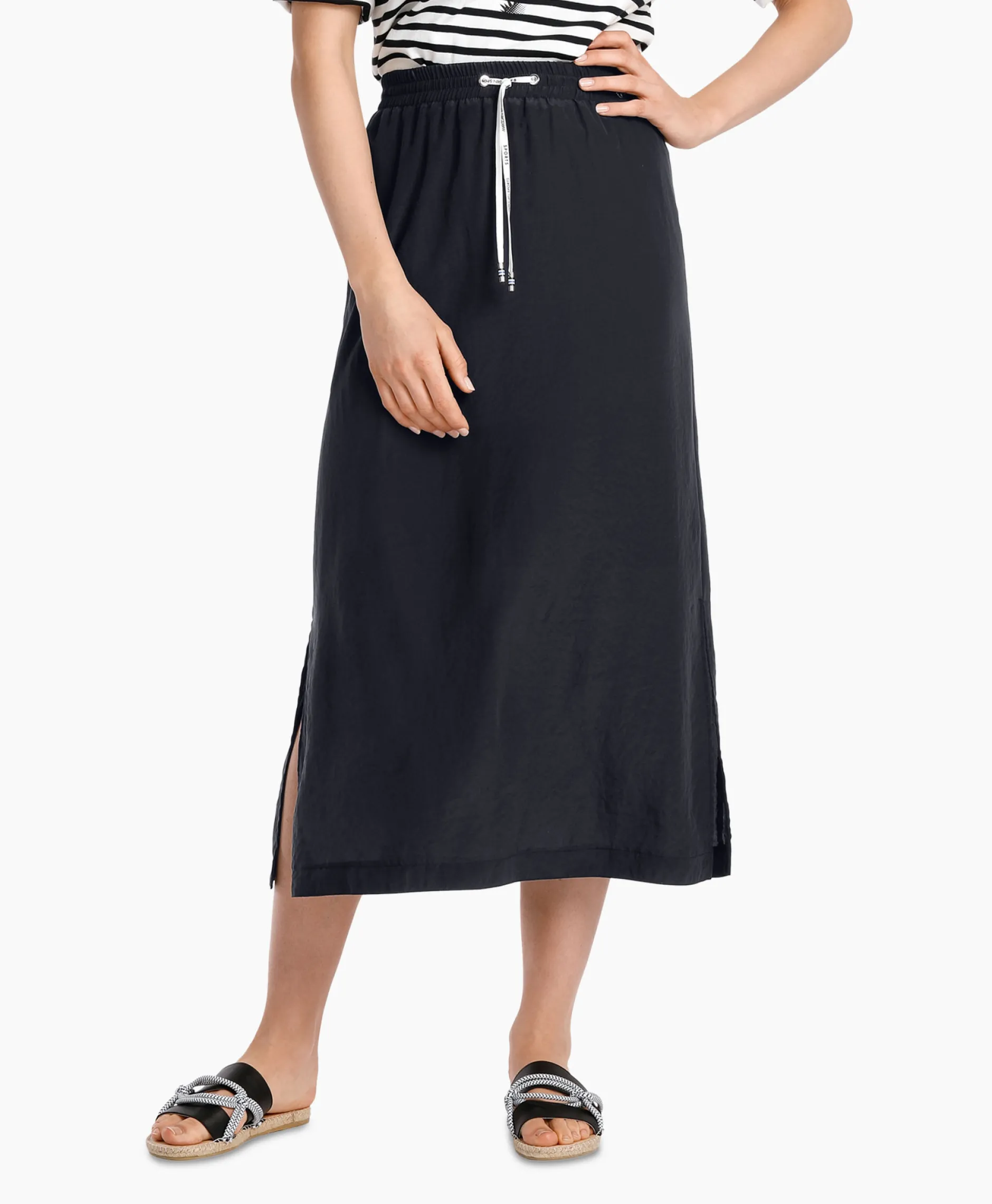 Dames Marccain Sport Rokken*Rok Ws 71.13 W76 Midden Blauw