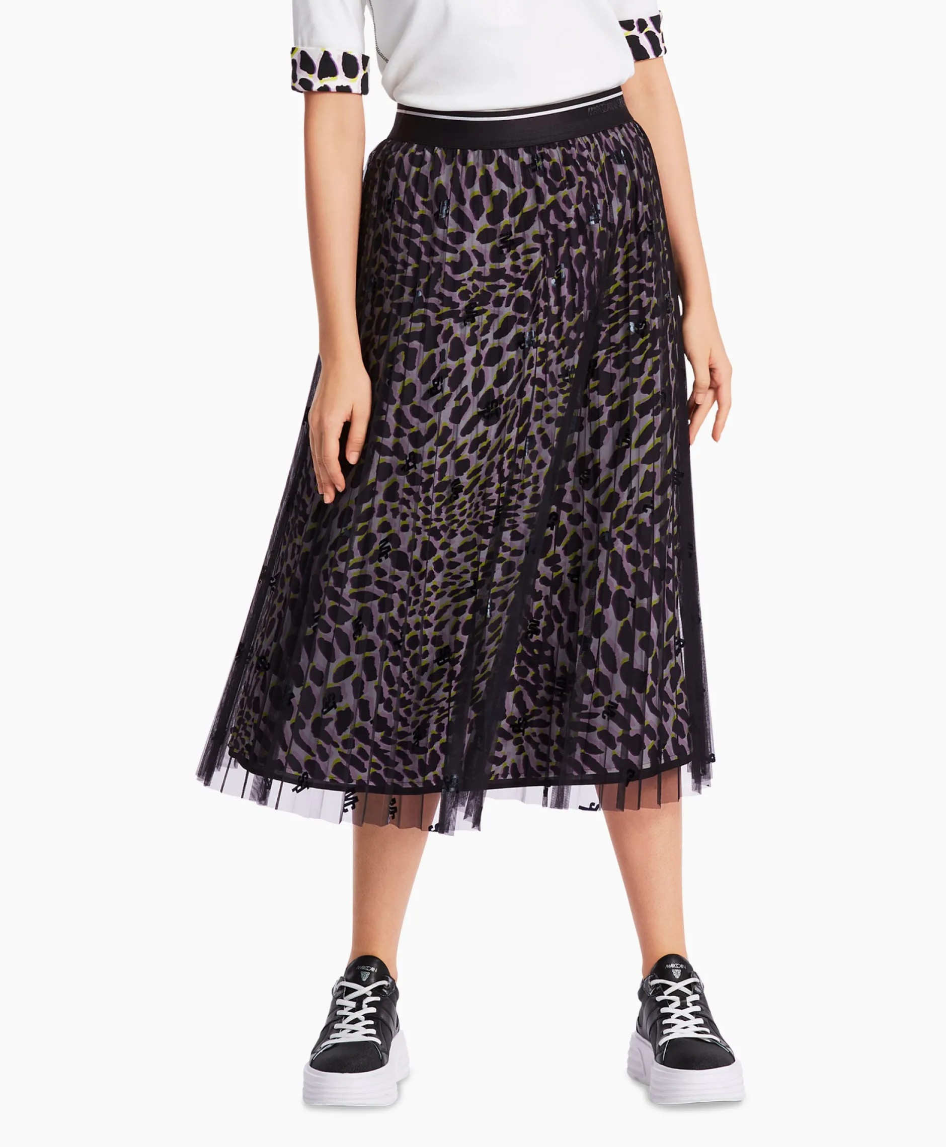 Dames Marccain Sport Rokken*Rok Ws 71.05 W16 Zwart