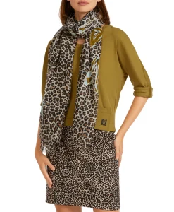 Dames Marccain Sport Sjaals*Sjaal Us B4.12 Z05 Beige