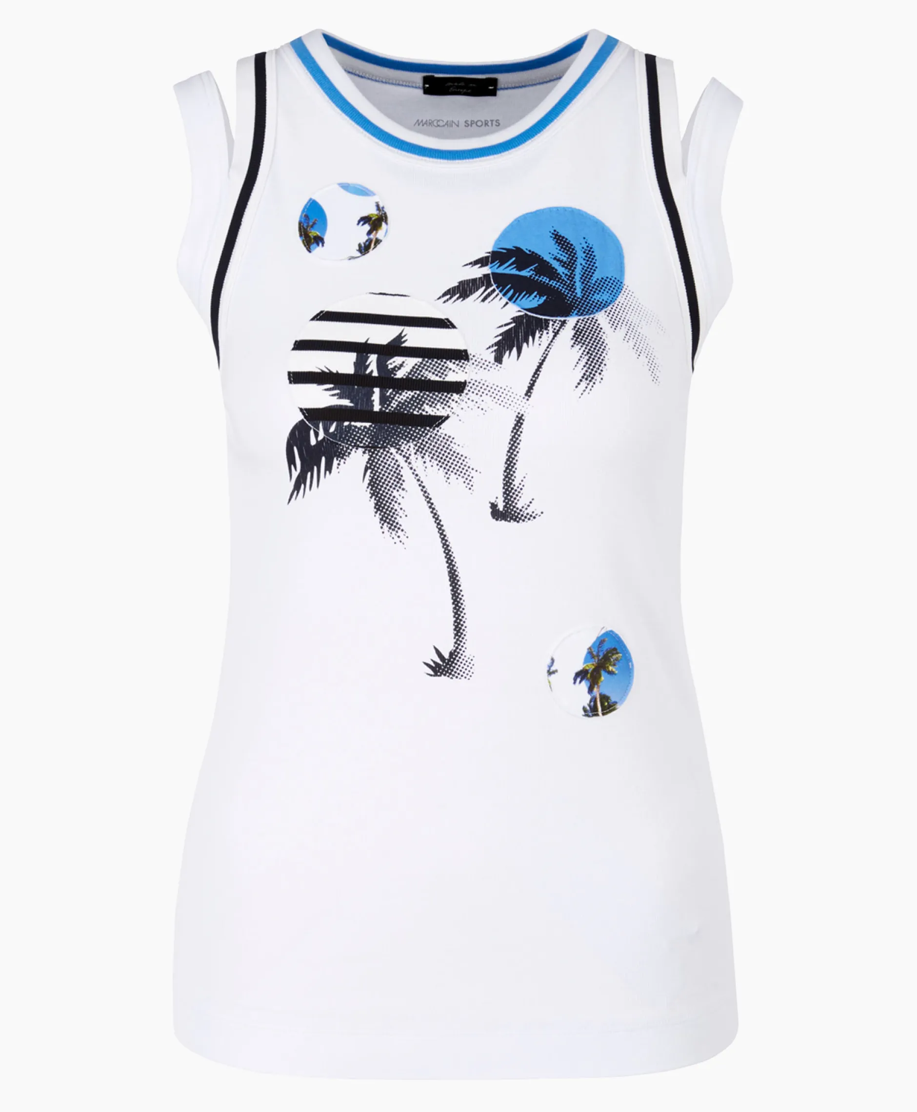 Dames Marccain Sport T-Shirts & Tops*Top Ws 61.15 J94 Wit