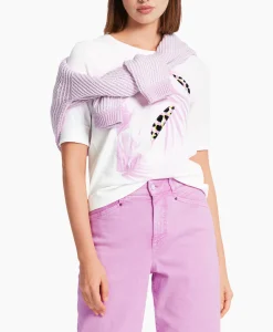 Dames Marccain Sport T-Shirts & Tops*T-Shirt Ws 48.28 J32 Off White