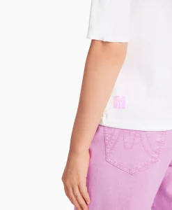 Dames Marccain Sport T-Shirts & Tops*T-Shirt Ws 48.28 J32 Off White