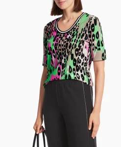 Dames Marccain Sport T-Shirts & Tops*T-Shirt Ws 48.19 J56 Groen