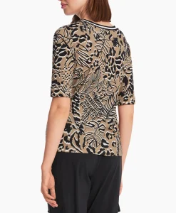 Dames Marccain Sport T-Shirts & Tops*T-Shirt Ws 48.38 J07 Zand