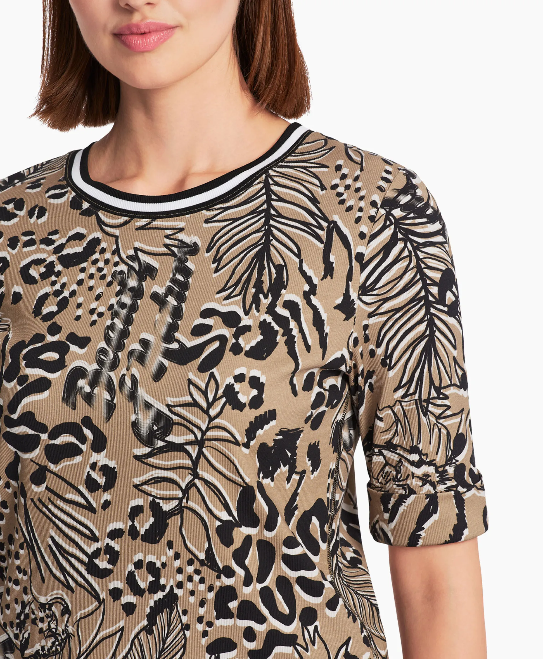 Dames Marccain Sport T-Shirts & Tops*T-Shirt Ws 48.38 J07 Zand