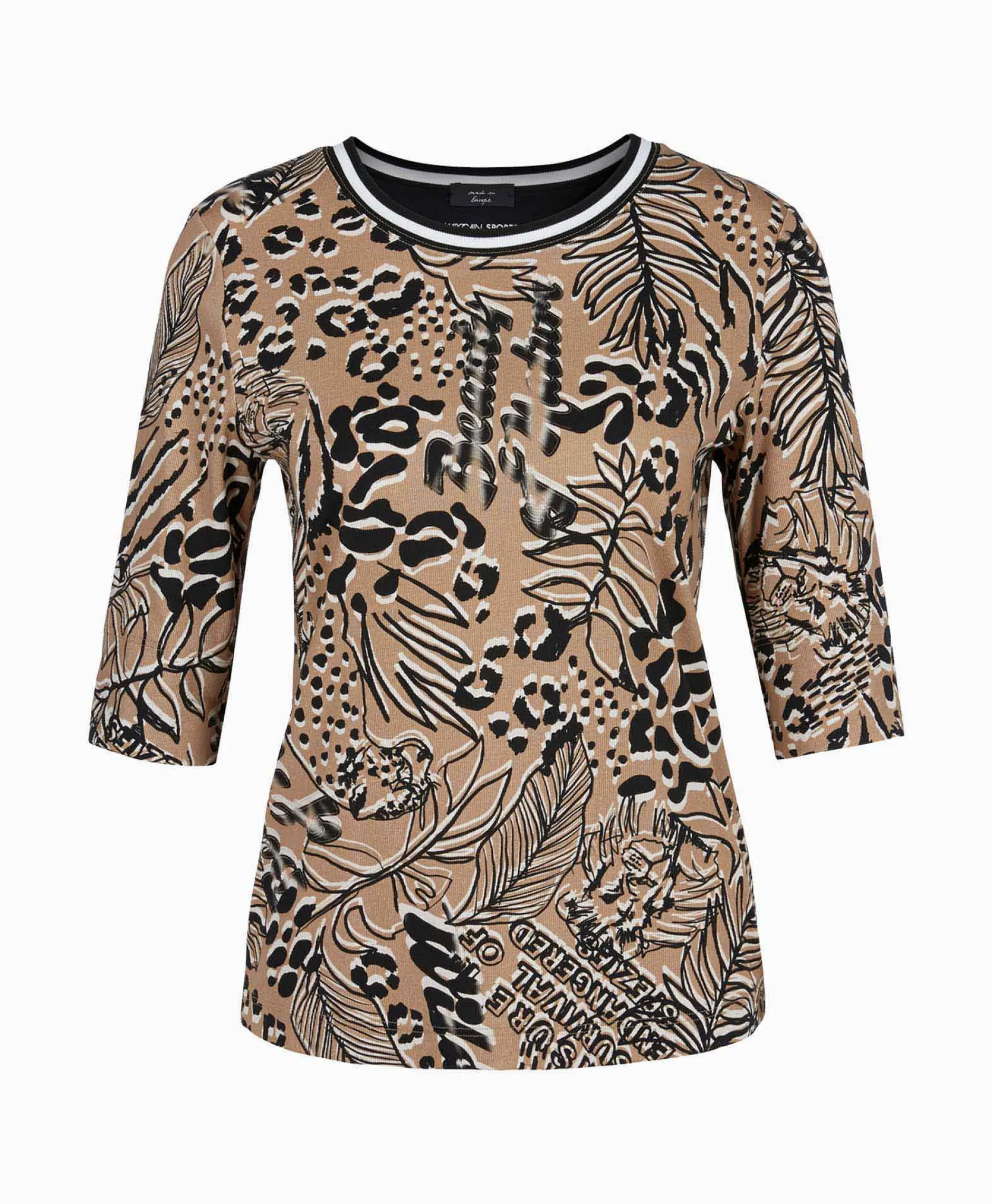 Dames Marccain Sport T-Shirts & Tops*T-Shirt Ws 48.38 J07 Zand