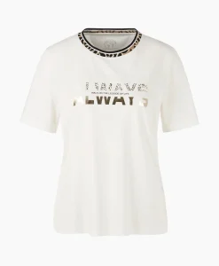 Dames Marccain Sport T-Shirts & Tops*T-Shirt Ws 48.20 J27 Off White