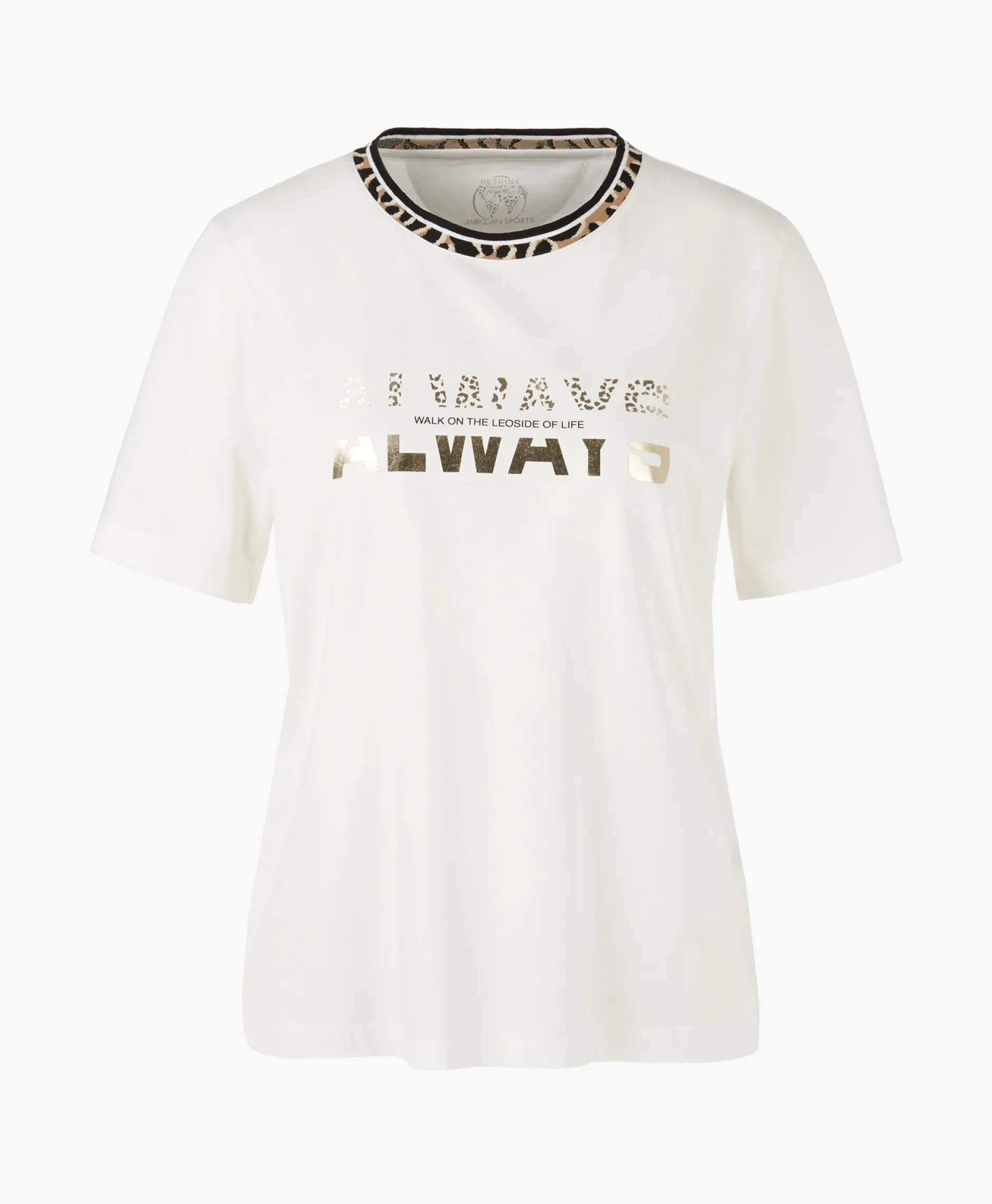 Dames Marccain Sport T-Shirts & Tops*T-Shirt Ws 48.20 J27 Off White
