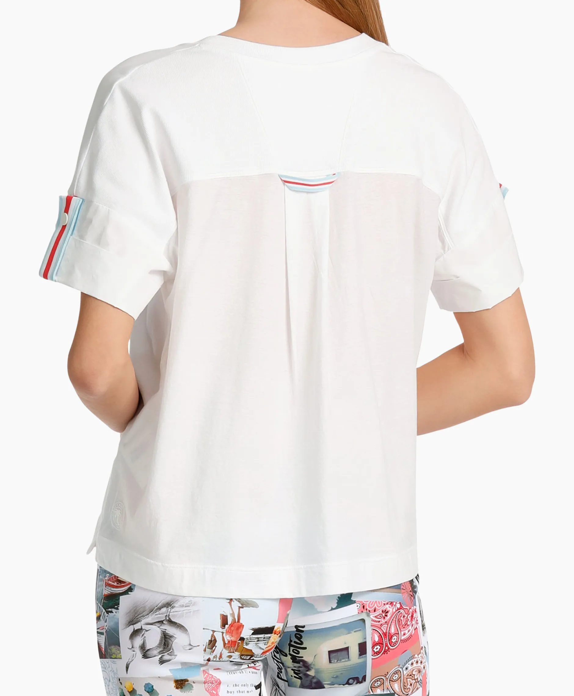 Dames Marccain Sport T-Shirts & Tops*T-Shirt Ws 48.31 J55 Wit