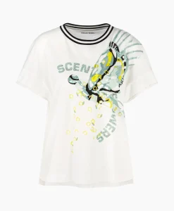 Dames Marccain Sport T-Shirts & Tops*T-Shirt Ws 48.06 J41 Off White