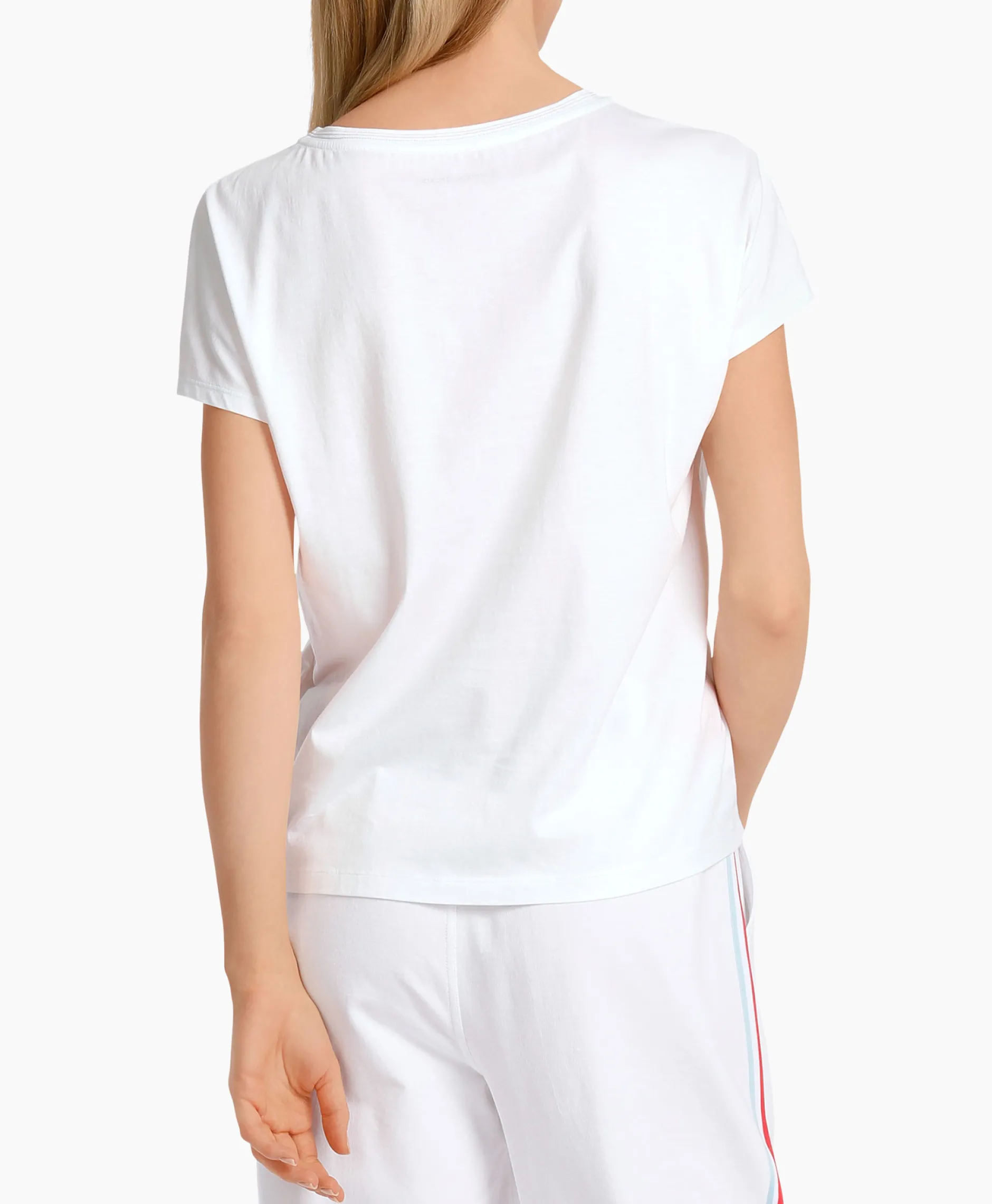 Dames Marccain Sport T-Shirts & Tops*T-Shirt Ws 48.58 J98 Wit