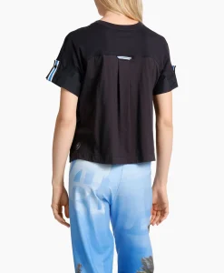 Dames Marccain Sport T-Shirts & Tops*T-Shirt Ws 48.31 J55 Midden Blauw