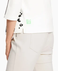 Dames Marccain Sport T-Shirts & Tops*T-Shirt Ws 48.18 J54 Off White