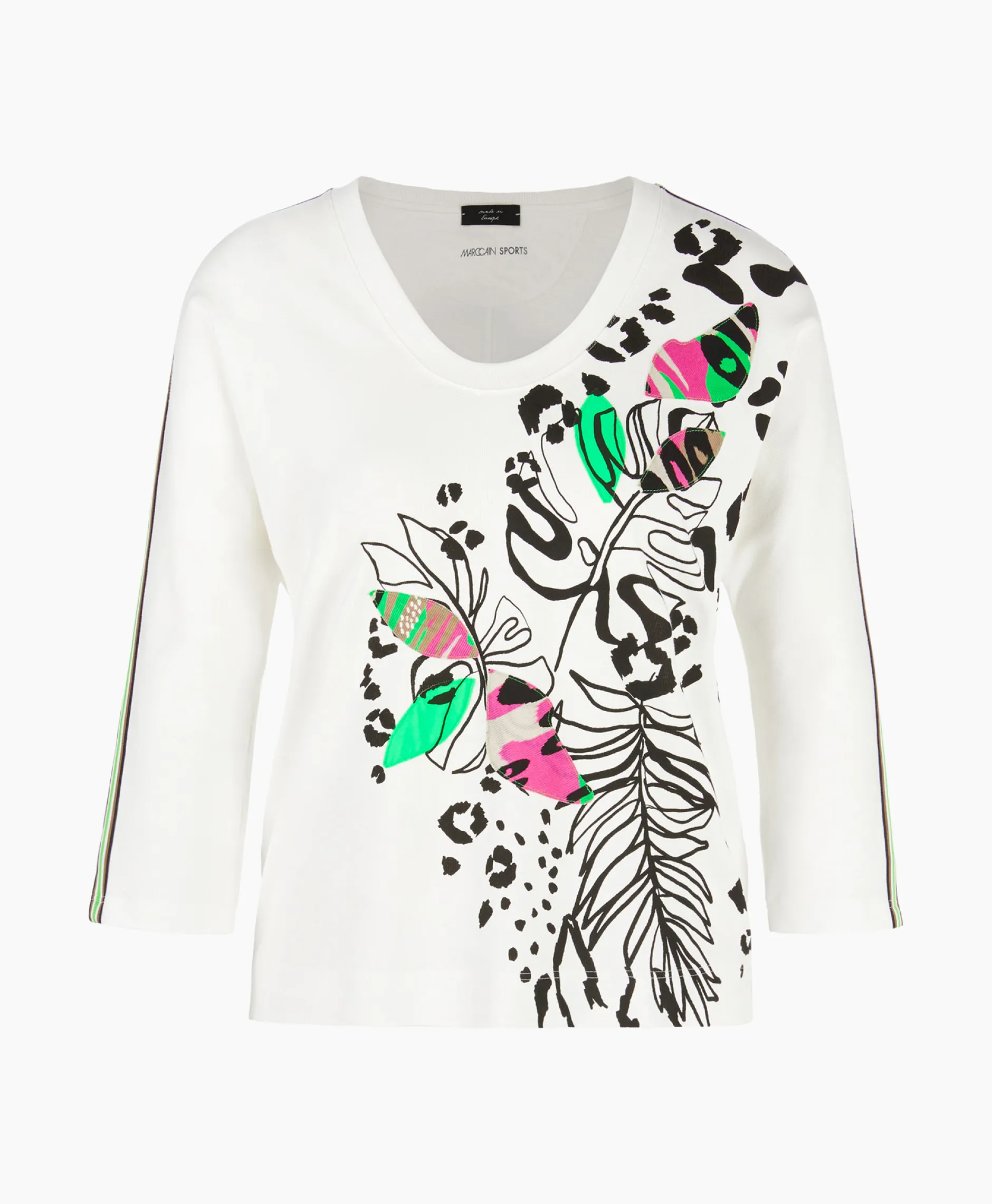 Dames Marccain Sport T-Shirts & Tops*T-Shirt Ws 48.18 J54 Off White