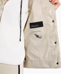 Dames Marccain Sport Jassen*Vest Ws 37.01 W02 Grijs