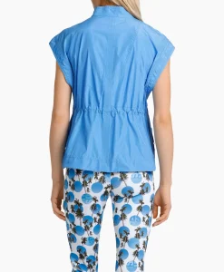 Dames Marccain Sport Vesten*Vest Ws 37.03 W47 Donker Blauw