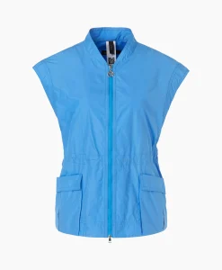 Dames Marccain Sport Vesten*Vest Ws 37.03 W47 Donker Blauw