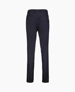 Heren Marco Pescarolo Broeken*Pantalon Bros Zip 4829 Blauw