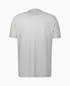 Heren Maurizio Baldassari T-Shirts*T-Shirt Korte Mouw Short Sleeves Beige