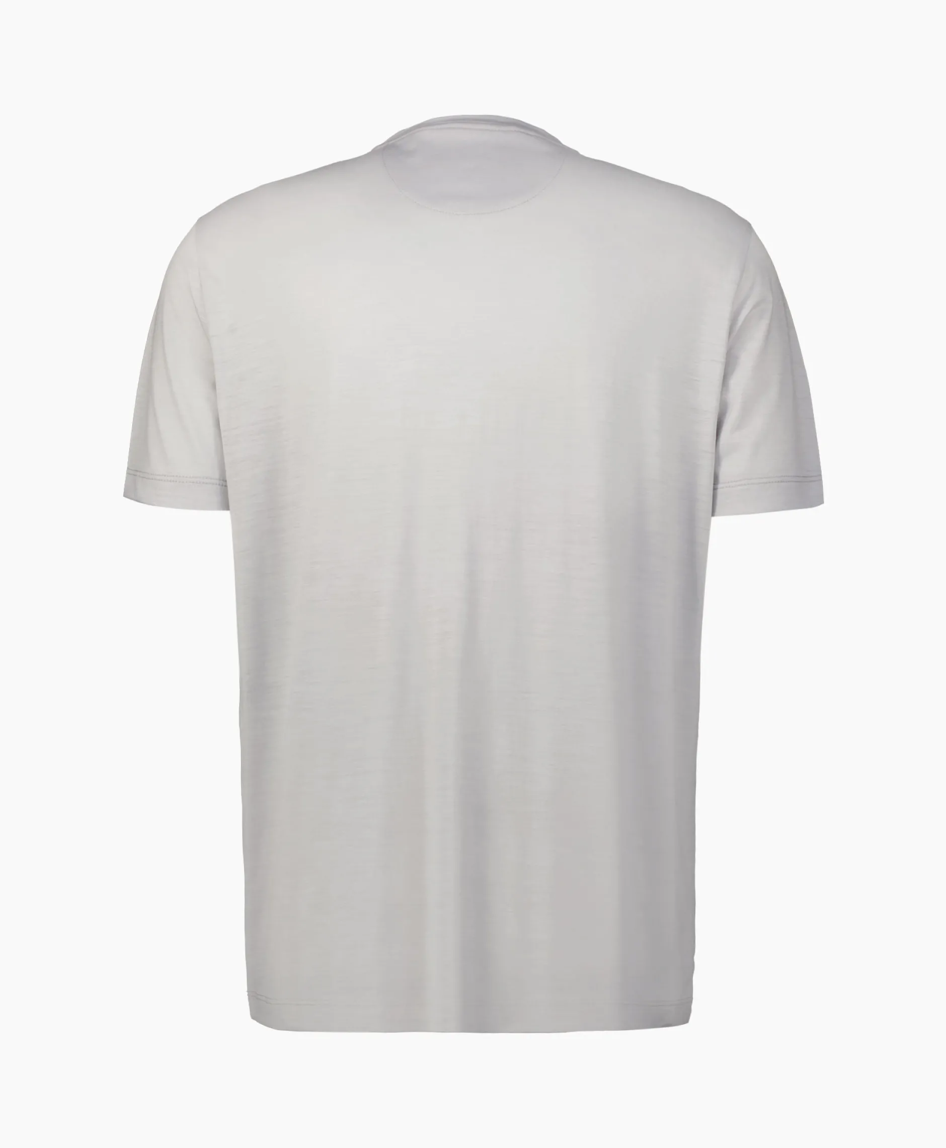 Heren Maurizio Baldassari T-Shirts*T-Shirt Korte Mouw Short Sleeves Beige