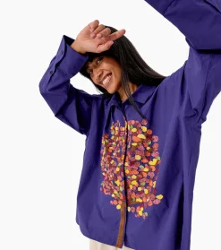 Dames Mii Collection Blouses*Blouse 51/Shirt Greta Blauw