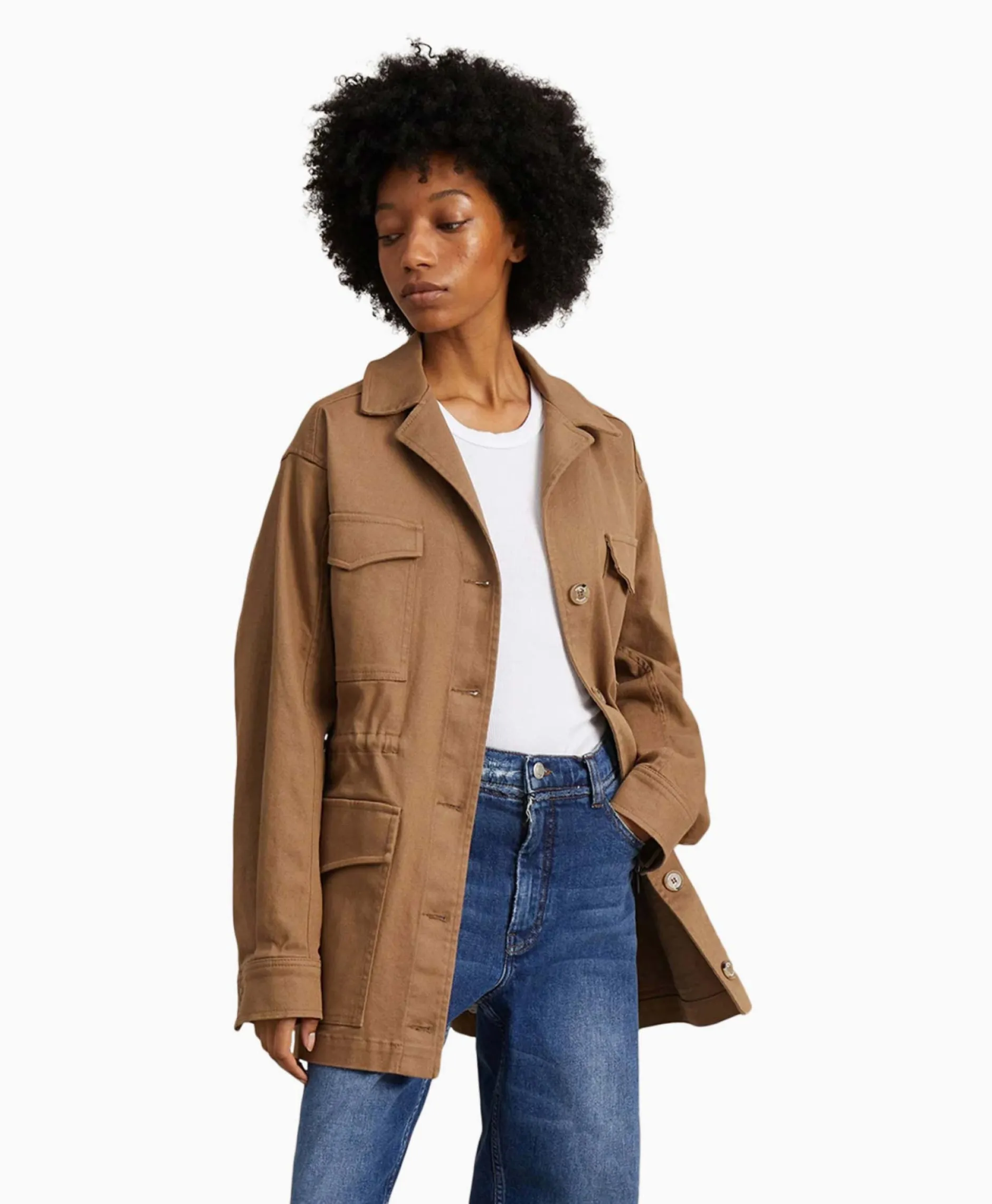 Dames Munthe Blazers*Blazer Gomasi Bruin