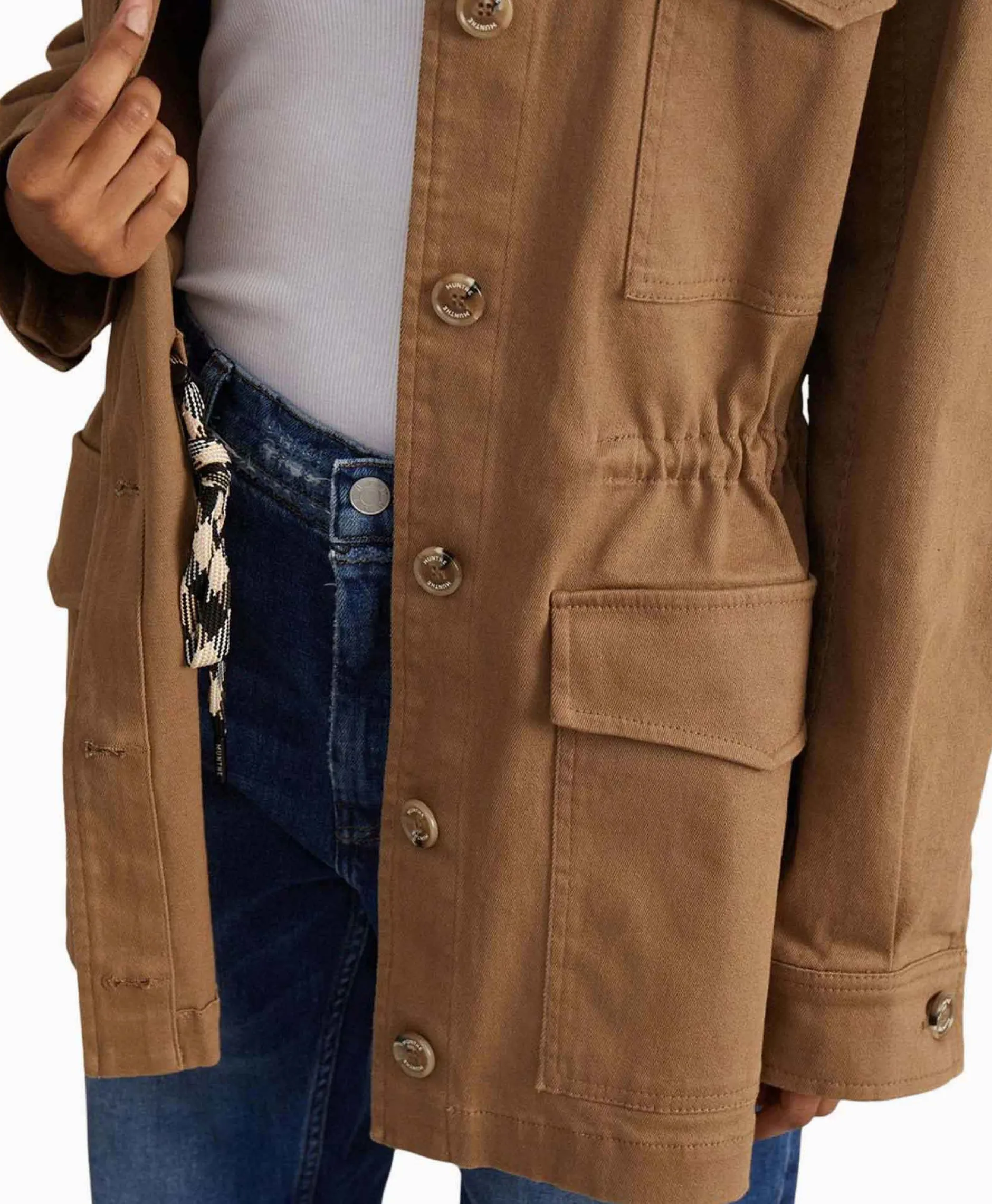 Dames Munthe Blazers*Blazer Gomasi Bruin