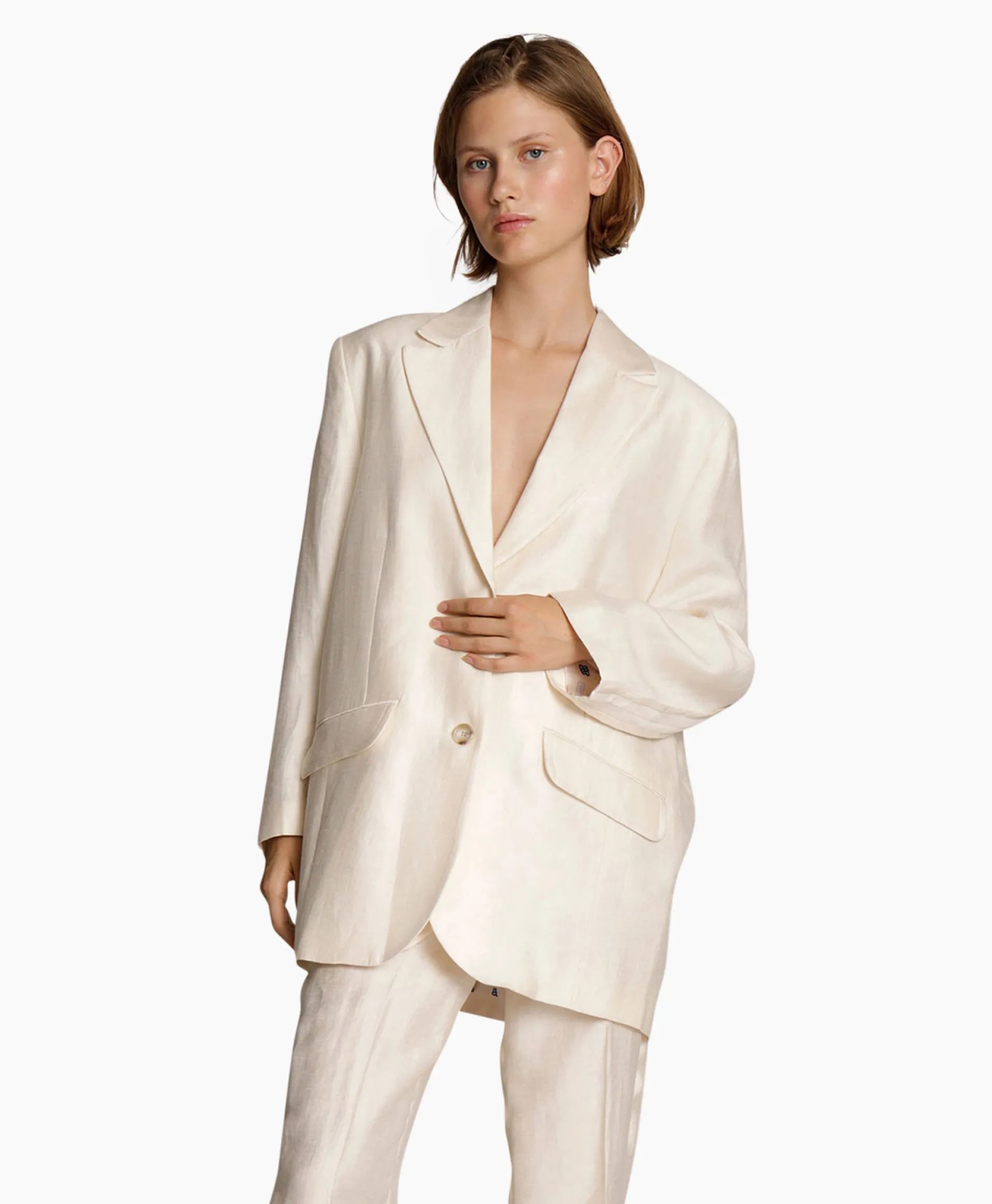 Dames Munthe Blazers*Blazer Manchester Ecru