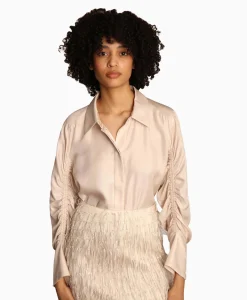 Dames Munthe Blouses*Blouse Leslea Beige